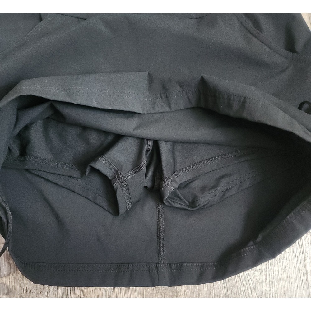 Columbia Anytime Casual Skort Womens Medium Black Active Cinch Sides XK3835 NEW - Picture 6 of 6